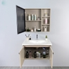 Bộ tủ chậu lavabo, tủ gương phòng tắm MW2702