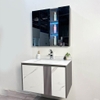 Bộ tủ chậu lavabo, tủ gương phòng tắm MW6637