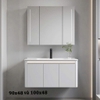 Bộ tủ chậu lavabo, tủ gương phòng tắm CR-286