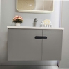 Bộ tủ chậu lavabo, tủ gương phòng tắm 2501-80