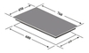Bếp từ hồng ngoại EUROSUN EU-TE887G