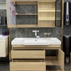 Bộ tủ chậu lavabo, tủ gương phòng tắm Wiliam