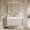 Bộ tủ chậu lavabo, tủ gương phòng tắm CR-288