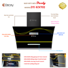 Máy hút khói khử mùi DANDY D702_KN902Y-KN