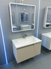 Bộ tủ chậu lavabo, tủ gương phòng tắm TC 007-80