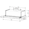 Máy hút mùi âm tủ Bauer BC 7002I/7002B/7002T