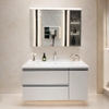 Bộ tủ chậu lavabo, tủ gương phòng tắm WL2015B