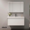 Bộ tủ chậu lavabo, tủ gương phòng tắm CR-808