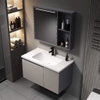 Bộ tủ chậu lavabo, tủ gương phòng tắm CR-519