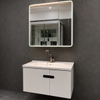 Bộ tủ chậu lavabo, tủ gương phòng tắm TC 2504