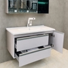 Bộ tủ chậu lavabo, tủ gương phòng tắm WL2015B