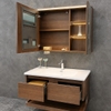Bộ tủ chậu lavabo, tủ gương phòng tắm WLA01