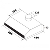 Máy Hút Mùi Cổ Điển KAFF KF 738B