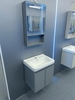 Bộ tủ chậu lavabo, tủ gương phòng tắm TC 020-50