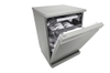 Máy rửa bát LG Quadwash TrueSteam™ màu bạc ghi sáng LDT14SVA4