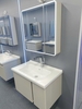 Bộ tủ chậu lavabo, tủ gương phòng tắm TC 010-80