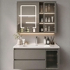 Bộ tủ chậu lavabo, tủ gương phòng tắm YS 702