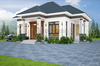 Nhà vườn mái Nhật hiện đại 3 phòng ngủ kích thước 10x12m | BG296