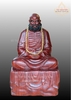 Tượng Ngài Đạt Ma (dát vàng) 1m
