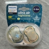 Ty ngậm Philips Avent dạ quang cho bé 0-6M (SCF376/18, vỉ đôi)