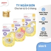 Ti Giả/Ti Ngậm Pigeon FunFriends Nội Địa Nhật