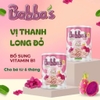 Bánh gạo Babba's Baby vị thanh long 40g