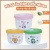 Thố sứ Misan nắp silicon