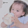 Bình sữa Ombee PPSU Anti-colic phiên bản Pony xám