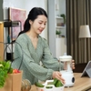 Máy làm sữa hạt 7 chức năng siêu mịn, cối thuỷ tinh cao cấp Soy 1