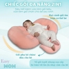 Gối bầu cánh tiên Easy MOM nhung