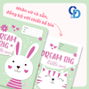G04 - Vở Dream Big Cốm 4 ô ly 48tr, ĐL 100gsm
