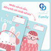 G06 - Vở Family Xanh 4 ô ly 48tr, ĐL 100gsm