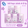 G09 - Vở 3D Rabbit 4 ô ly 48tr, ĐL 100gsm