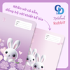 G09 - Vở 3D Rabbit 4 ô ly 48tr, ĐL 100gsm