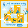 G10 - Vở Under the sea Tiên cá 4+5 ô ly 48tr, ĐL 100gsm