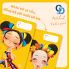 G11 - Vở Color Girl Vàng 4 ô ly 48tr, ĐL 100gsm