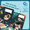 B04 - Vở Space Exploration Xanh đen 4 ô ly 48tr, ĐL 100gsm