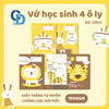 GB02 - Vở Adventure Nâu vàng 4 ô ly 48tr, ĐL 100gsm
