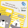 GB03 - Vở Bear Vàng ghi 4 ô ly 48tr, ĐL 100gsm