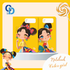 G11 - Vở Color Girl Vàng 4 ô ly 48tr, ĐL 100gsm