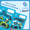 B06 - Vở Racer Xanh dương 4 ô ly 48tr, ĐL 100gsm