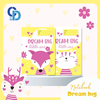 G03 - Vở Dream Big Vàng 4 ô ly 48tr, ĐL 100gsm