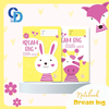 G03 - Vở Dream Big Vàng 4 ô ly 48tr, ĐL 100gsm
