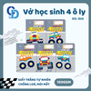 B08 - Vở Racer Ghi 4 ô ly 48tr, ĐL 100gsm