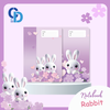 G09 - Vở 3D Rabbit 4 ô ly 48tr, ĐL 100gsm