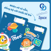 B10 - Vở Space Animal 4 ô ly 48tr, ĐL 100gsm