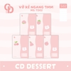 TD02 - Vở kẻ ngang Dessert, Hồng 80tr, ĐL: 70