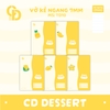 TD10 - Vở kẻ ngang Dessert, Vàng, 120tr, ĐL: 70