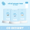 TD2001 - Vở kẻ ngang Dessert, Xanh dương 200tr, ĐL: 70