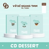 TD2003 - Vở kẻ ngang Dessert, Xanh Mint 200tr, ĐL: 70